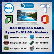LAPTOP DELL NOTEBOOK INSPIRON 15 5405 - RYZEN 7 - 512 GB SSD - WIN