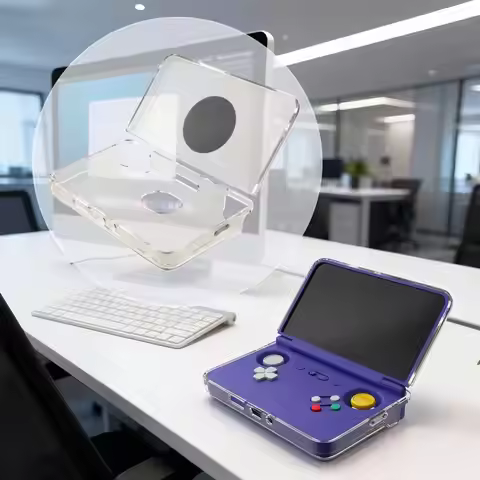 Flip Up Handheld Game Console TPU Protective Cover For RETROID POCKET Retroid Pocket Flip 2 Waterpro