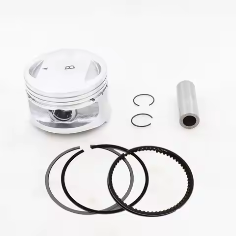 Motorcycle 62mm Piston 15mm Pin Ring 1.0*1.0*2.0mm Set For Zongshen Tsunami CG200 200 Piaggio PZ150