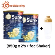 Good Morning GSure G Sure( 850g x 2 Tins ) Plant-Based Complete Nutrition Beverage Exp 08/2027