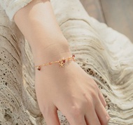 阿瑪菲海岸 14kgf 紅寶石芬達石珍珠海星手鍊