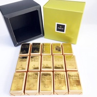 [2454 People Collection] Dubai Imported Patchi Chocolate Deluxe Golden Brick Milk Hazelnut Sauce San
