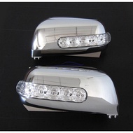 Chrome Plated Side Mirror Cover Led Turn Signal FORD RANGER MAZDA BT-50 2005-2011 BT 50