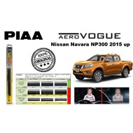PIAA Aero Vogue Wiper for Nissan Navara NP300 2015 onward