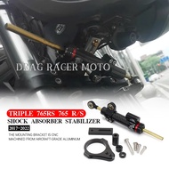 For Street Triple 765RS 765 RS STREET TRIPLE 765S 765R 765 S R 2017-2022 New Damper Shock Absorber S