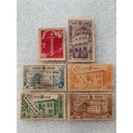 Japanese Manju Stamp Set To Waive Rights Outside The Territory Year 1994 Complete Of 6 Stamps