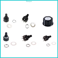 RPAN RS16 Band Switches Plastic 16MM Rotary Band Switches 15MM Axes Band Switches 1Poles 5 6 8 Posit