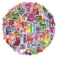 100Pcs/Set ❉ Numberblocks Stickers ❉ Fashion DIY Doodle Decals Stickers