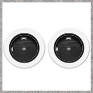 (E M K O) Tuya Zigbee 3.0 2Pcs Battery Powered Mini Light Sensor 0-10000Lux Detector Voice Control f