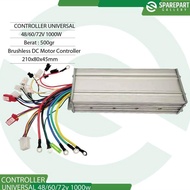 Controller Universal Bldc 48/60V 1000W Motor, Skuter Dan Sepeda