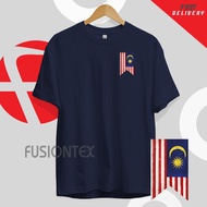 FusionTex BAJU MARDEKA Unisex KAIN SEJUK-Premium T-shirt, 100% Cotton; FT003