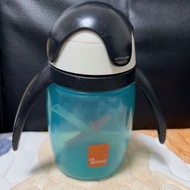 二手 藍色 360ml 荷蘭 Umee 企鵝水杯 寶寶學習水杯 嬰兒水杯