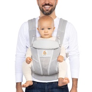 Ergobaby All Carry Positions Breathable Mesh Baby Carrier with Enhanced Lumbar Support & Airflow (7-