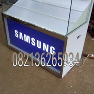 ETALASE SAMSUNG ETALASE HP ETALASE KONTER