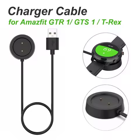 Charger Compatible with Amazfit GTS/Amazfit GTR, USB Charging Cable Replacement For Amazfit