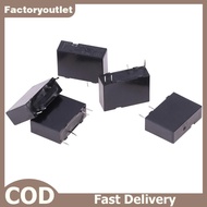 FCMY 5PCS 24V Relay F3AA024E 5A 24VDC F3AA012E F3AA005E Normally Open 4 Feet Relay 5A FAC