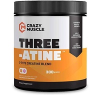 [PRE-ORDER] Creatine Monohydrate Powder (300 Grams) - Keto Friendly 3 Blend Creatine Muscle Builder 