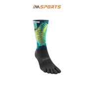 Spectrum Trail | Injinji Spectrum Trail Midweight Crew Running Socks - Jungle - Genuine - IMSports