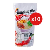 (x10 ห่อ) จั๊บแซ่บสะเดิด ก๋วยจั๊บอุบล กึ่งสำเร็จรูป ( 10 ห่อ )