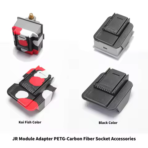 JR Module Adapter PETG-Carbon Fiber Socket Accessories Transmitter JR (Micro) to Nano (Lite) TX Modu
