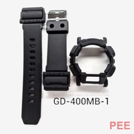 jam Aksesori ♂CASIO G-SHOCK BAND AND BEZEL GD400 100% ORIGINAL