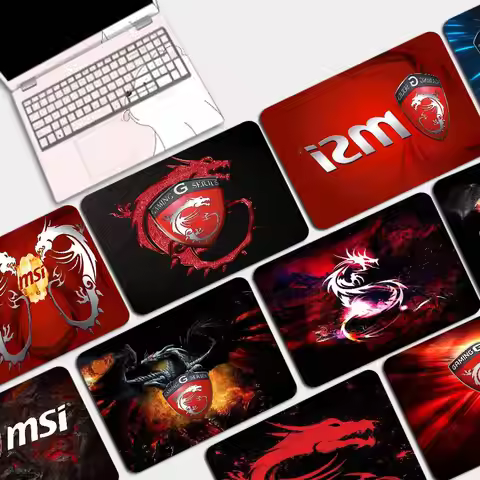 Gaming M-MSI Dragon Logo Non-slip Lockedge Speed Version Game Computer Keyboard Table Mat Cheapest C