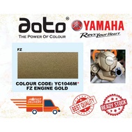 YAMAHA FZ ENGINE GOLD YC1046M Groundcoat Cat I Cat 2k AOTO DIY Aerosol Cat Spray