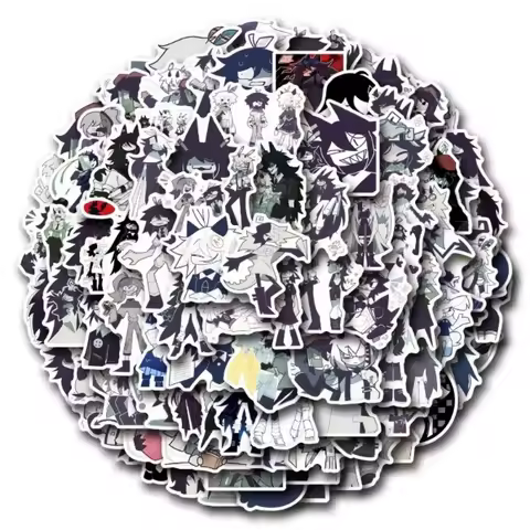 10/110Pcs Game Fundamental Paper Education Cartoon Sticker DIY Fridge Laptop Skateboard Graffiti Jok