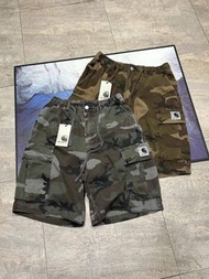 Carhartt 迷彩刺繡logo短褲 2色選 外國預訂