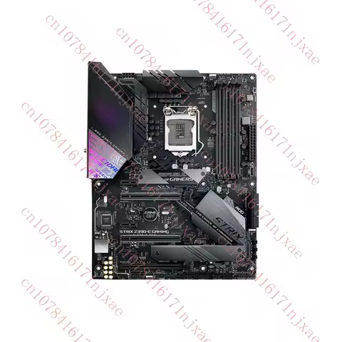 FOR ASUS ROG Strix Z390-E Gaming Motherboard Support Z390E WIFI DDR4 64GB.