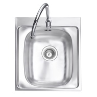 MEX C45 1-Hole Sink Stainless Steel AISI 304