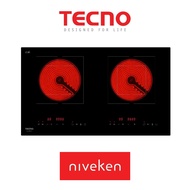 Tecno TG2008VC (73cm) 2-Zone Built-in Vitro Ceramic Hob