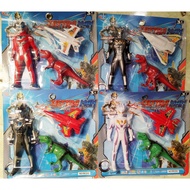 Ultraman Robot Toy Dino Figure Airplane