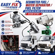 sedimeter fuel / water separator daihatsu delta dv57 dv58 dv99 dv116 fuel filter 23320-87301