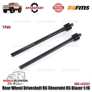 FMS Part C3237 Rear Wheel Driveshaft 1 Pair RC FCX10 Chevrolet K5 Blazer Crawler Adventure