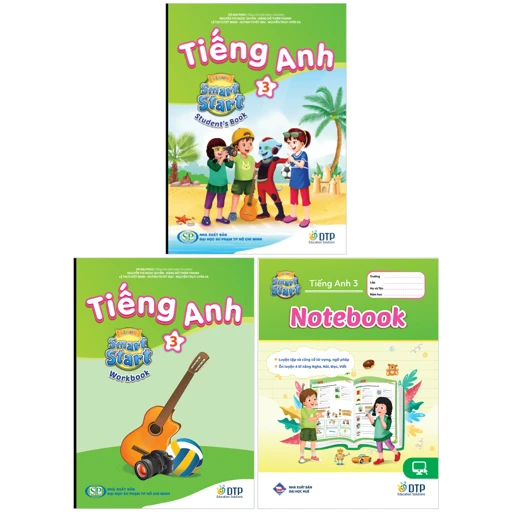 Bộ Sách Tiếng Anh 3 - I-Learn Smart Start - Student's Book + Workbook + Notebook (Bộ 3 Cuốn)