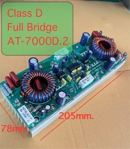 Class D Full Bridge คลาสดีบริด AT-7000D.2 บอร์ดขยายเสียงคลาสดี เครื่องเสียงกลางแจ้ง บอร์ด รับไฟ50-11
