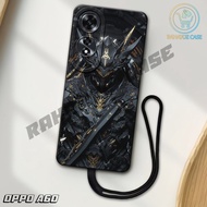 J4 - Latest Oppo A60 4G Softcase 2024 - A60 4g pro camera softcase - VECTOR ROBOT motif - Flexible R