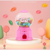 Kids Vending Machine Toy Multi Function Retro Design Durable Plastic Kids Gumball Machine for Family