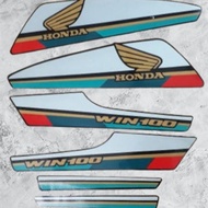 Win Thai Car Stamp 95 Green Mixed With Red (MK)