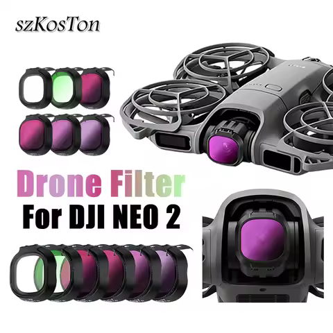 For DJI Neo2 Filter Kit ND8 ND16 ND32 CPL UV Drone Lens Filter Set Quick Release Filter Drone Access