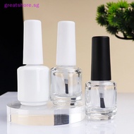 greatshore  1PCS 15ml Sub-packed Nail Polish Bottle Portable Nail Gel Empty Bottle With Brush Glass Empty Bottle Touch-up Container  SG