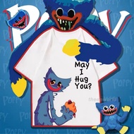 NEW🍿HUGGY WUGGY POPPY PLAYTIME PROJECT PLAYTIME TEE T-shirt 波比遊戲時間短䄂上身衣服