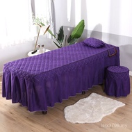 Yuan Piece Thai Princess Style Single Bedspread Separate Massage Bedspread Style Bedspread Solid Col