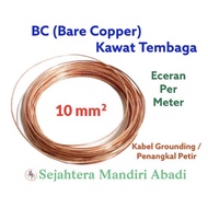 BC Cable 10 mm Copper Wire Grounding 10 mm Lightning Protection Per Meter