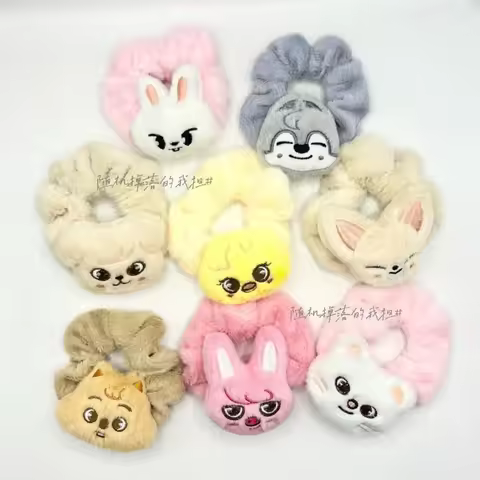 2025 Latest Popular SKZoo Cute Cartoon Large Intestine Hair Circle Star Peripheral New Style