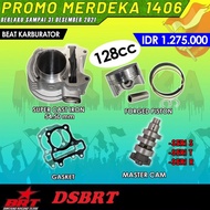 PAKET BORE UP BRT Beat Scoopy Spacy Karbu Blok Noken As BRT 130 cc