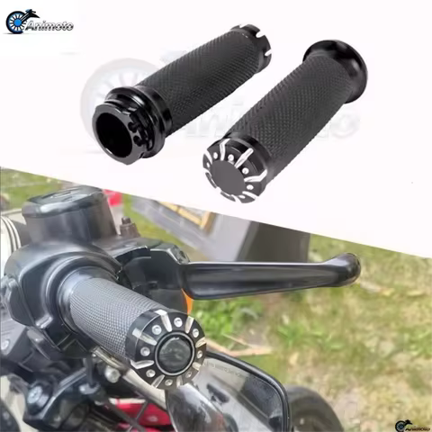 Motorcycle Handlebar Grips Handle Bar Grips For Harley Davidson Sportster Cruiser Bobber Chopper Cus