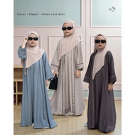 Medina Children's Polo Linen Abaya