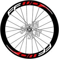 FFWD fast forward 700c bicycle rim Decal stickers, 4 cm wide